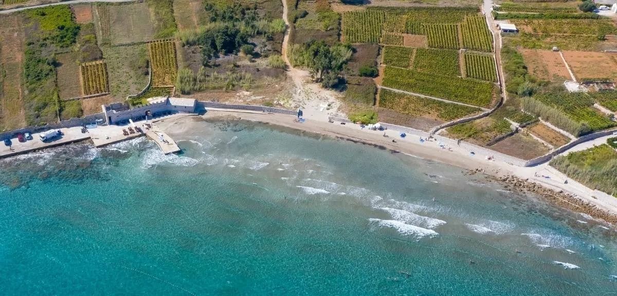 Bilin Zal beach in Lumbarda for a day trip guide from Korcula Town