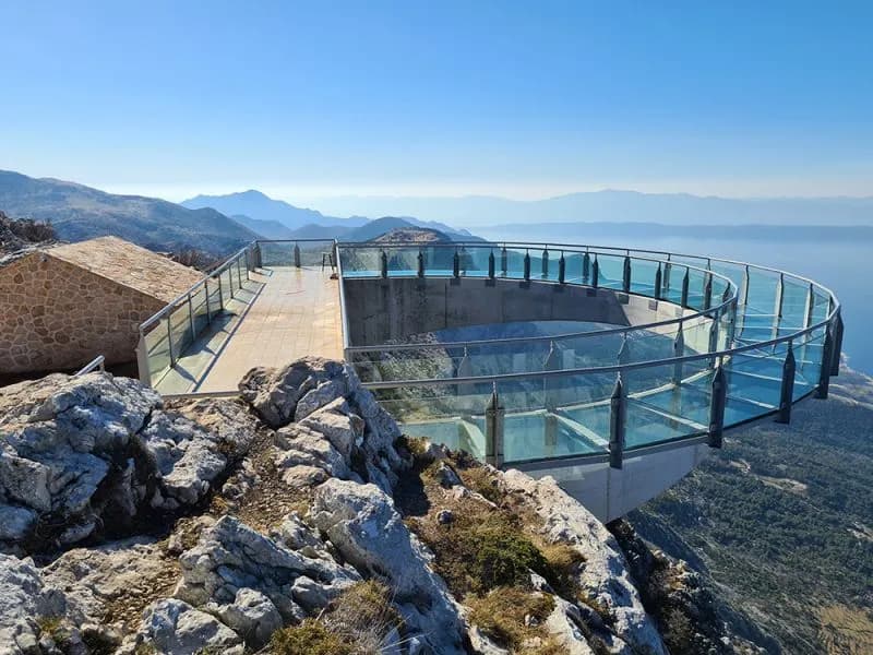 Official Biokovo Nature Park Skywalk photo used for the 24 May Podgora bypass access update