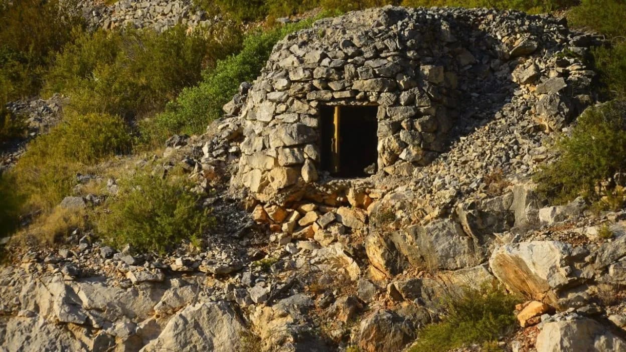 Waterfront view of Vis town on Vis island